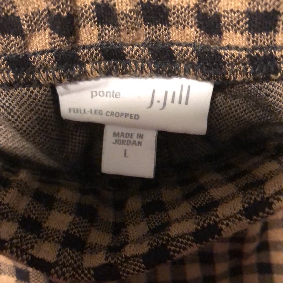 J Jill ladies crop pants sz L - Picture 2 of 2